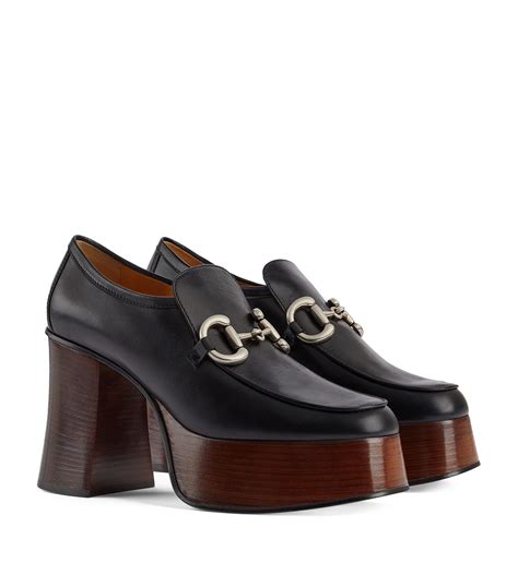 gucci horsebit loafers fur|gucci platform horsebit loafers.